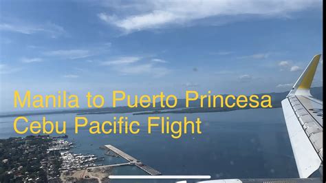 Manila to Puerto Princesa City Flights from PHP 1,737.